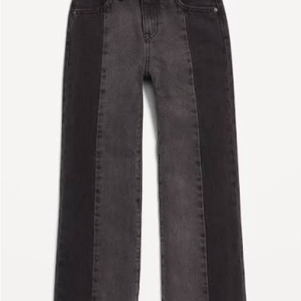 NWT Old Navy Two-Tone Black and Gray Jeans
